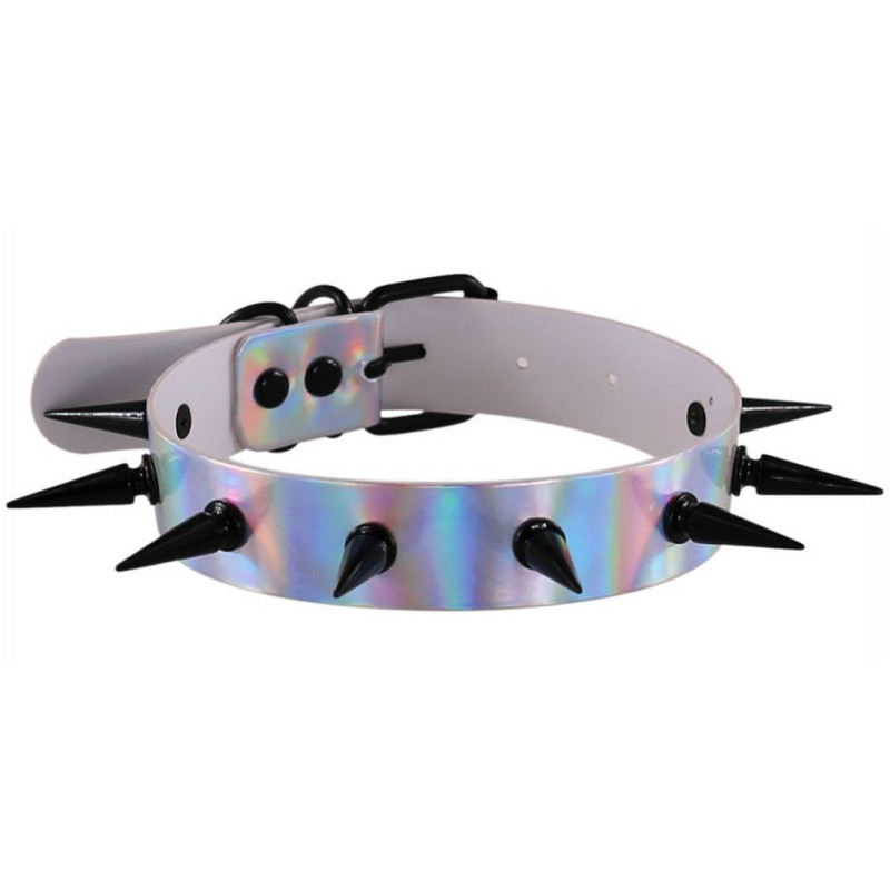 Joy Jewels Collier à pointes Piky Laser Argenté